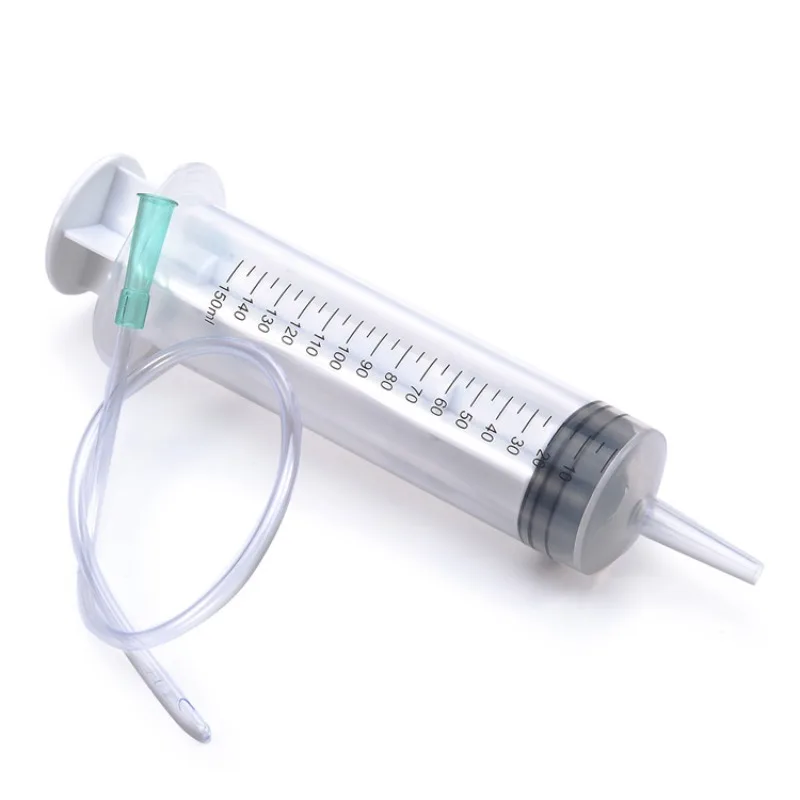 150ml Large Syringe with Tubing,Anal Rectal Cleaner Catheter Hose Nozzle ,Enema Cleaning Douche System,Vaginal Wash Sex Toys